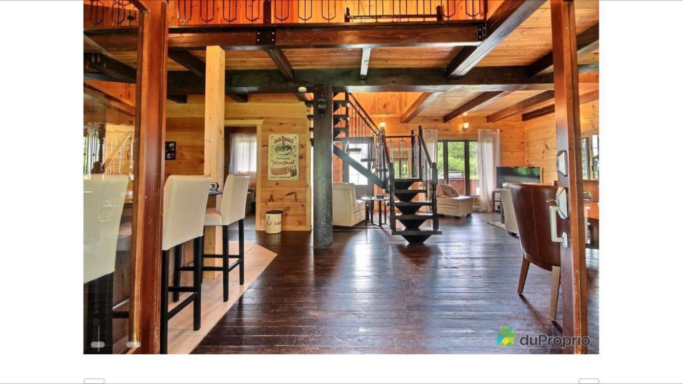 Chalet Diel Herouxville Buitenkant foto